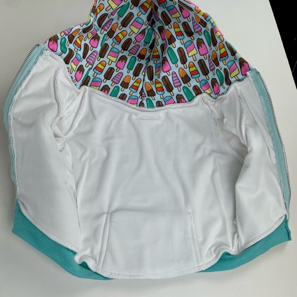 Frenchie Store Cotton Dog Hoodie Jacket Ice Cream Print  2XL See Photos for size - Picture 3 of 10